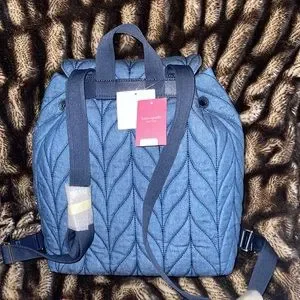 kate spade | Bags | Kate Spade Denim Backpack Nwt | Poshmark display picture 1